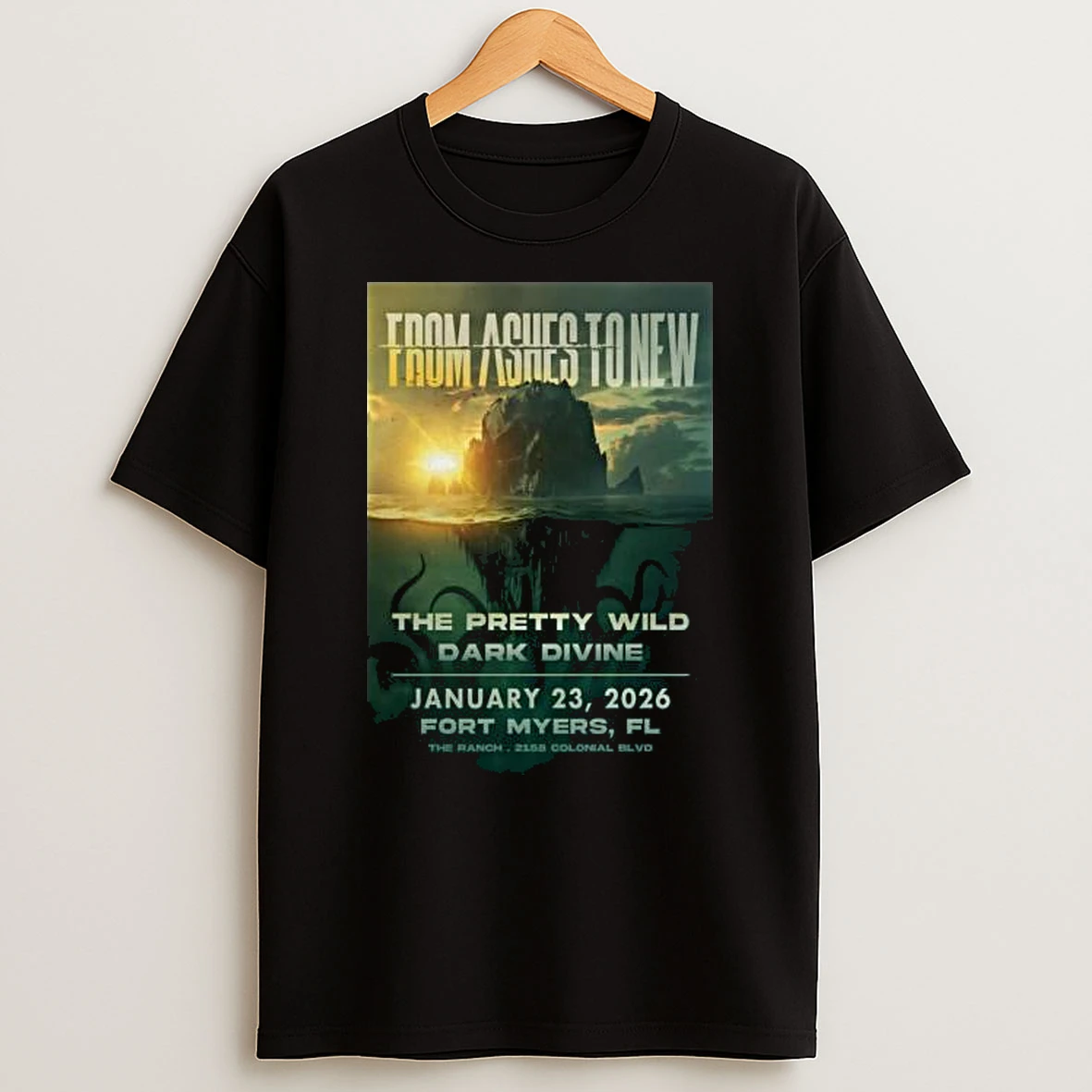 Vflippa Legendusashirt 20251217_165621 107_from Ashes To New The Ranch Concert Hall And Saloon In Fort Myers Fl Jan 23 2026 T Shirt