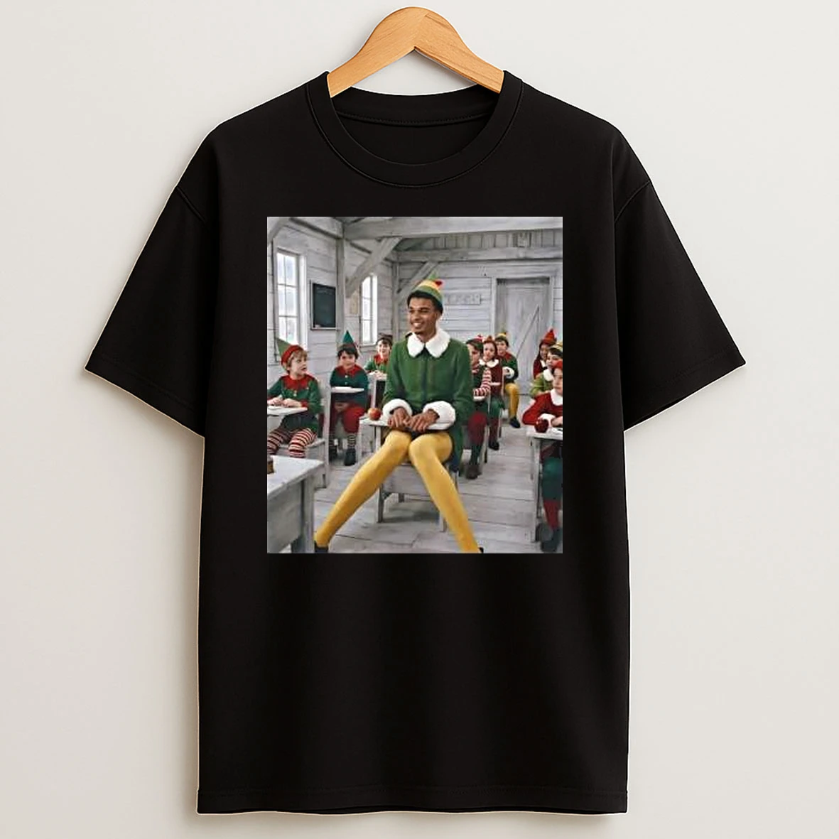 Vflippa Legendusashirt 20251217_165621 107_san Antonio Spurs Victor Wembanyama Elf T Shirt
