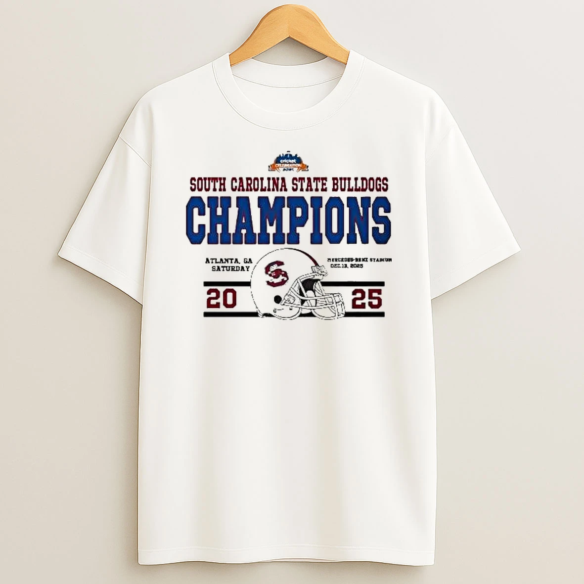 Vflippa Legendusashirt 20251218_094245 77_2025 Cricket Celebration Bowl Champions South Carolina State Bulldogs Football National Champions 2025 Vintage T Shirt