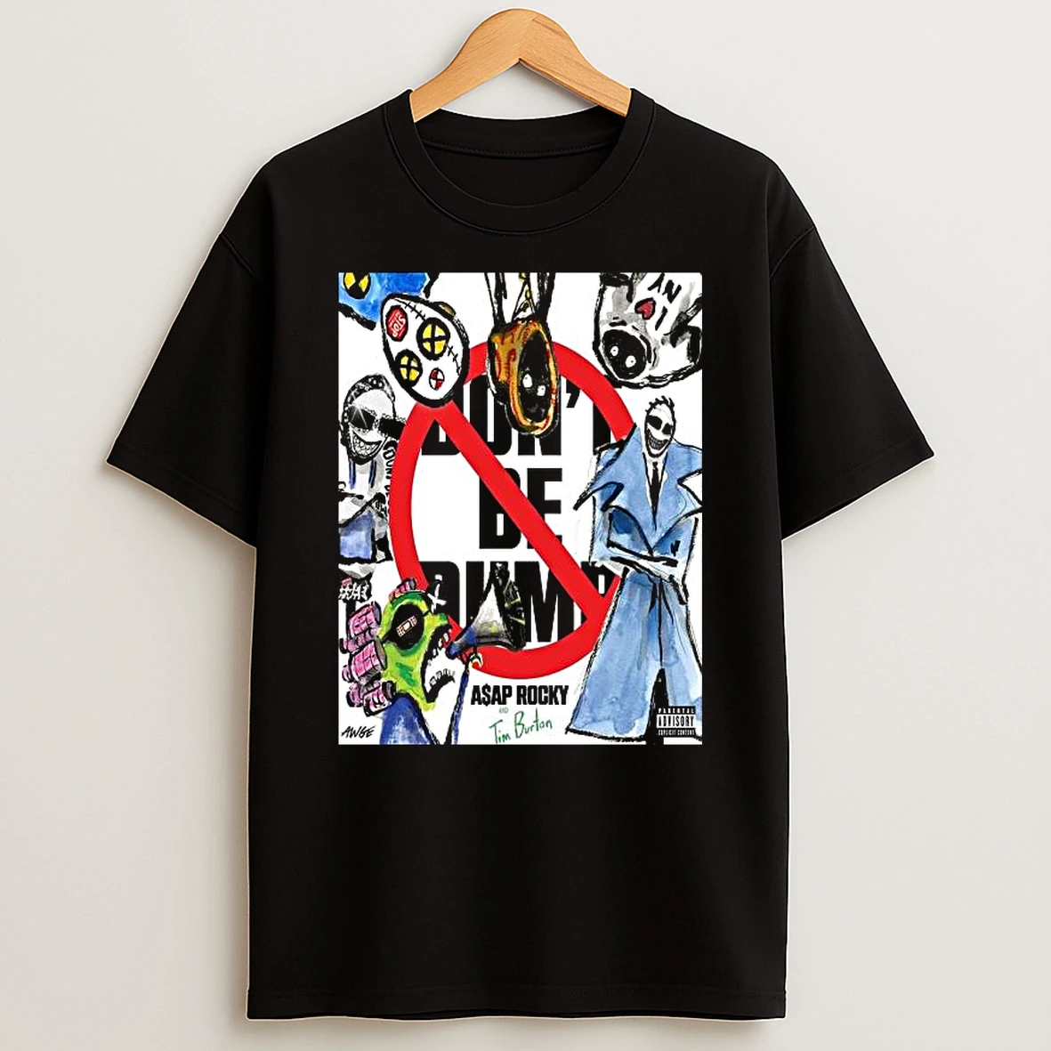 Vflippa Legendusashirt 20251219_092404 273_asap Rocky Dont Be Dumb Album Cover T Shirt