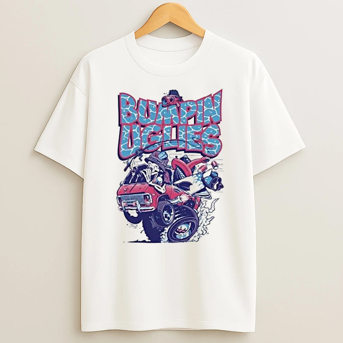 Vflippa Legendusashirt 20251219_092404 273_bumpin Uglies Fishing Truck T Shirt