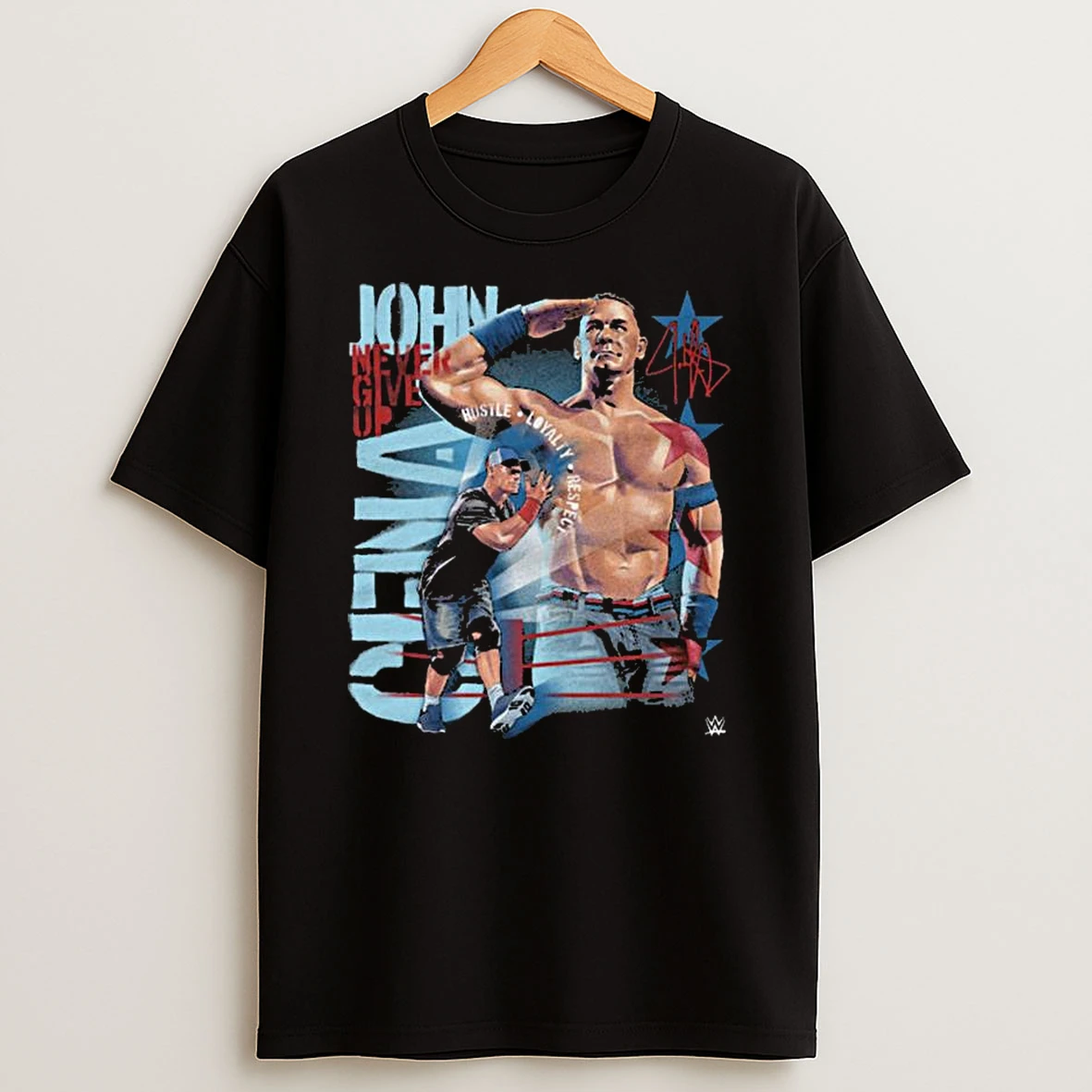 Vflippa Legendusashirt 20251219_092404 273_john Cena Never Give Up Salute T Shirt