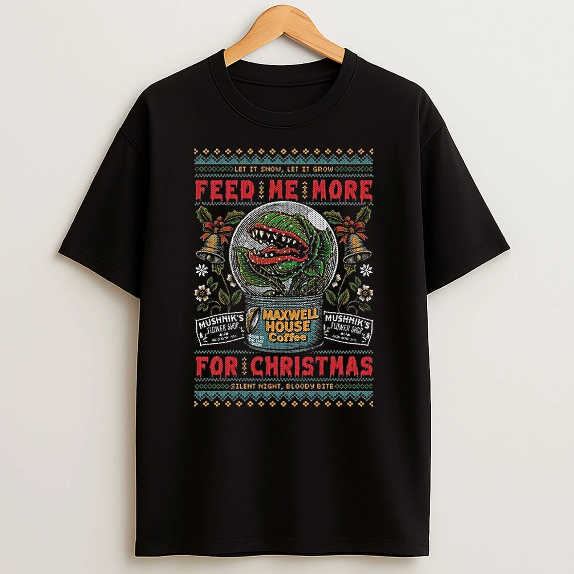 Vflippa Legendusashirt 20251219_092404 273_maxwell House Coffee Feed Me For Christmas T Shirt