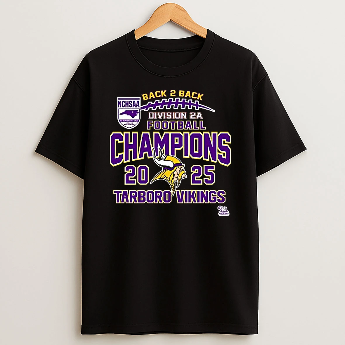 Vflippa Legendusashirt 20251219_092404 273_tarboro Vikings Nchsaa Division 2a Football Champions 2025 T Shirt