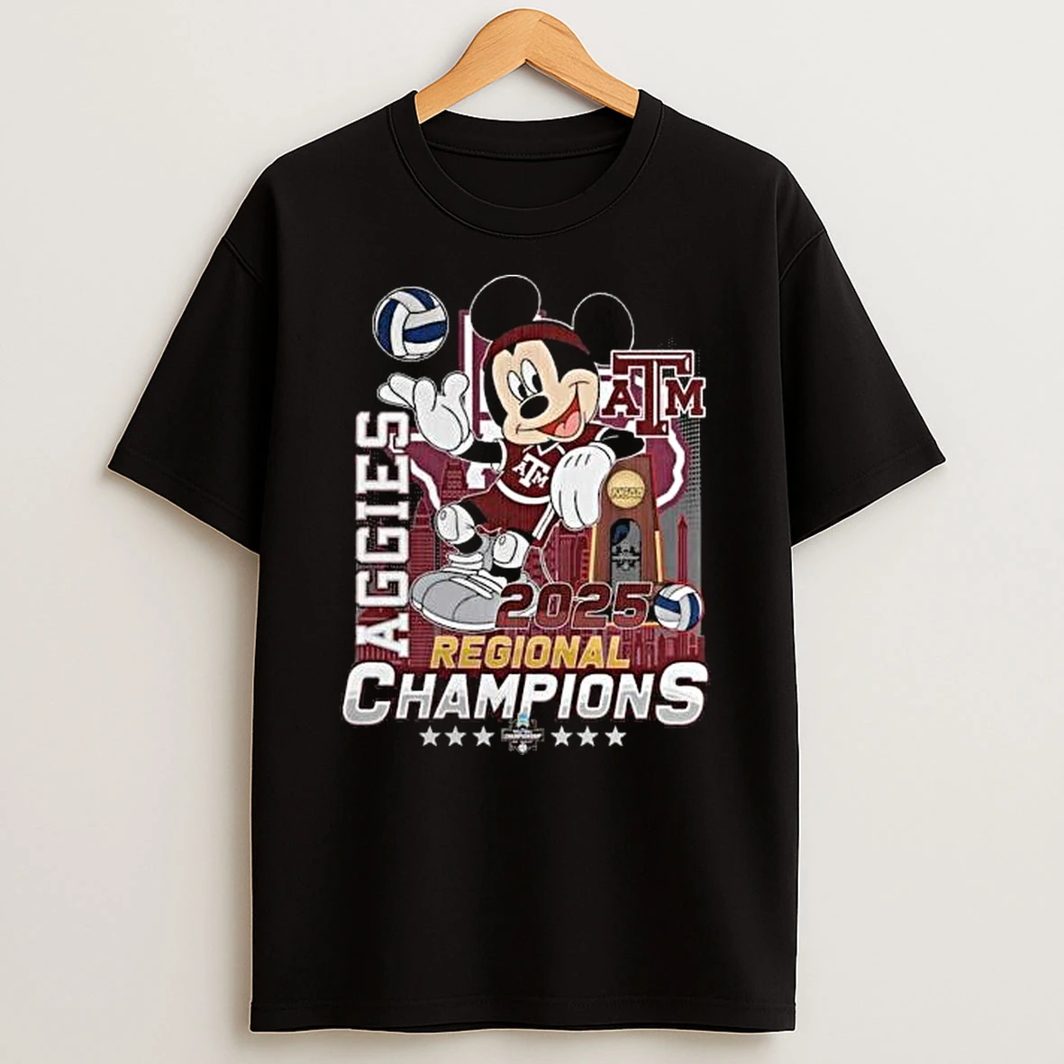 Vflippa Legendusashirt 20251219_092404 273_texas Am Aggies 2025 Regional Champions Football Celebrating T Shirt
