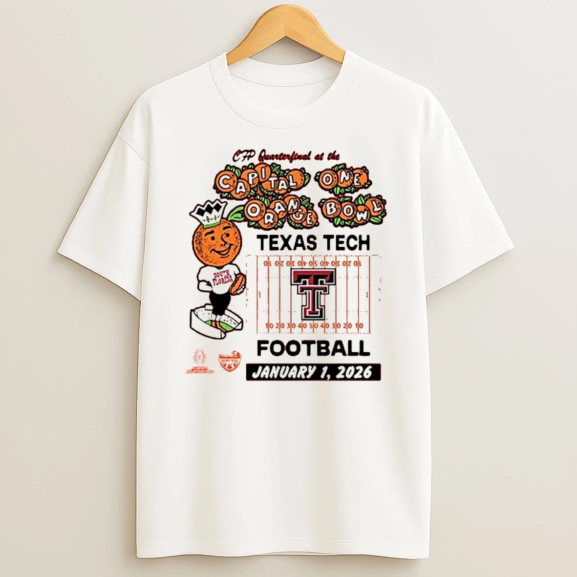 Vflippa Legendusashirt 20251219_092404 273_texas Tech Red Raiders Cfp Quarterfinal At The Capital One Orange Bowl January 1 2026 T Shirt