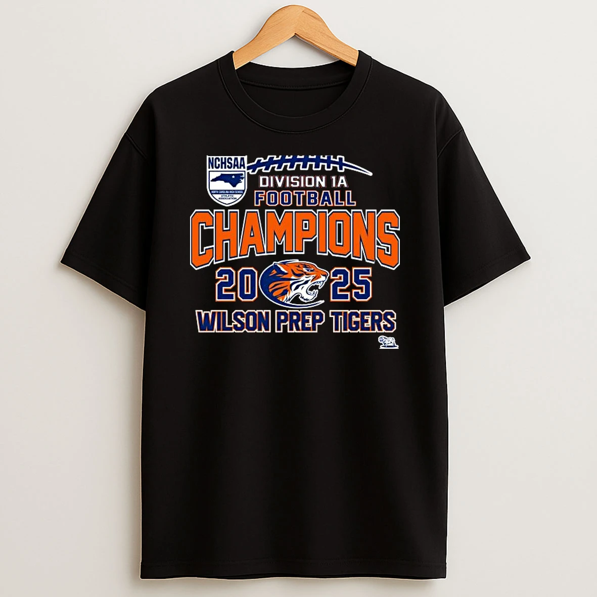Vflippa Legendusashirt 20251219_092404 273_wilson Prep Tigers Nchsaa Division 1a Football Champions 2025 T Shirt