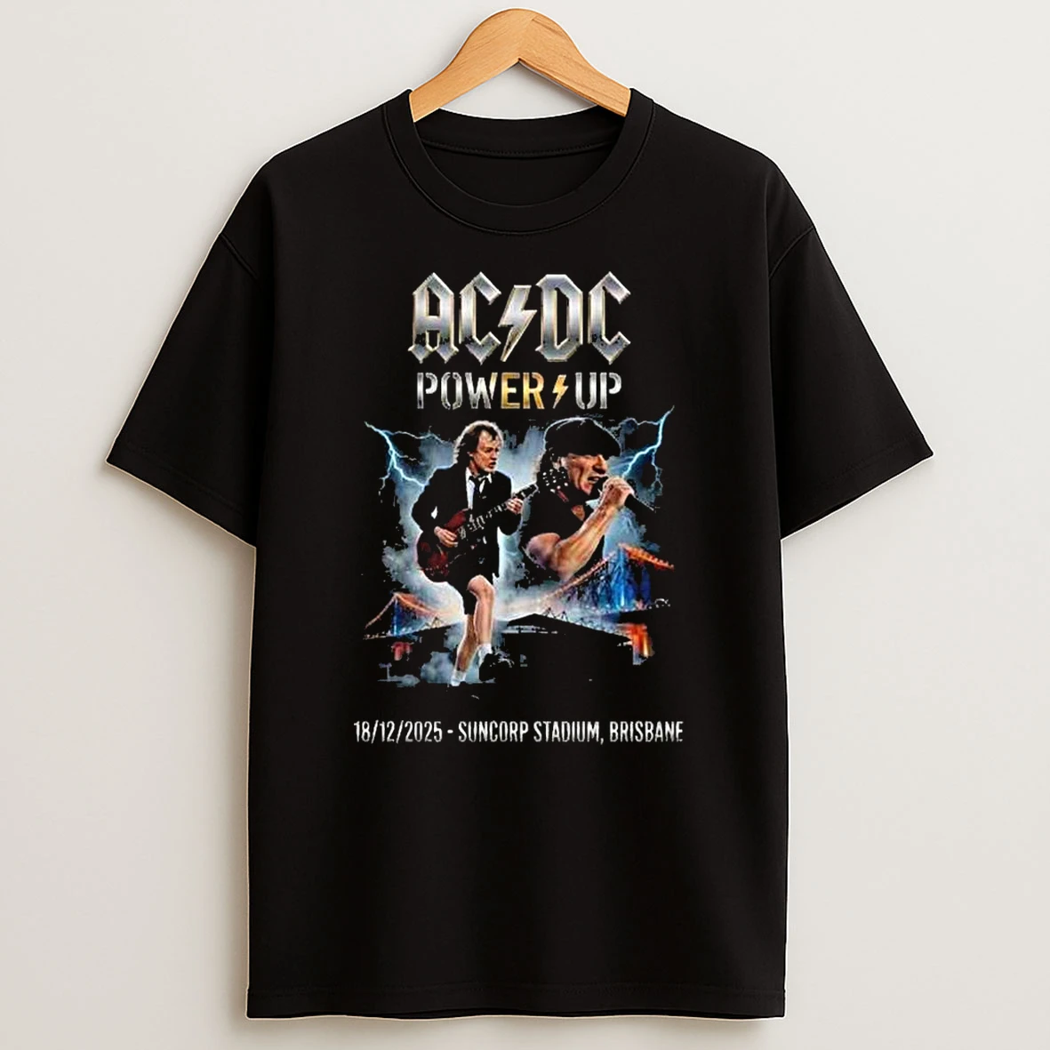 Vflippa Legendusashirt 20251219_121417 88_acdc Pwr Up Tour Brisbane Australia Merch At Suncorp Stadium December 18 2025 T Shirt
