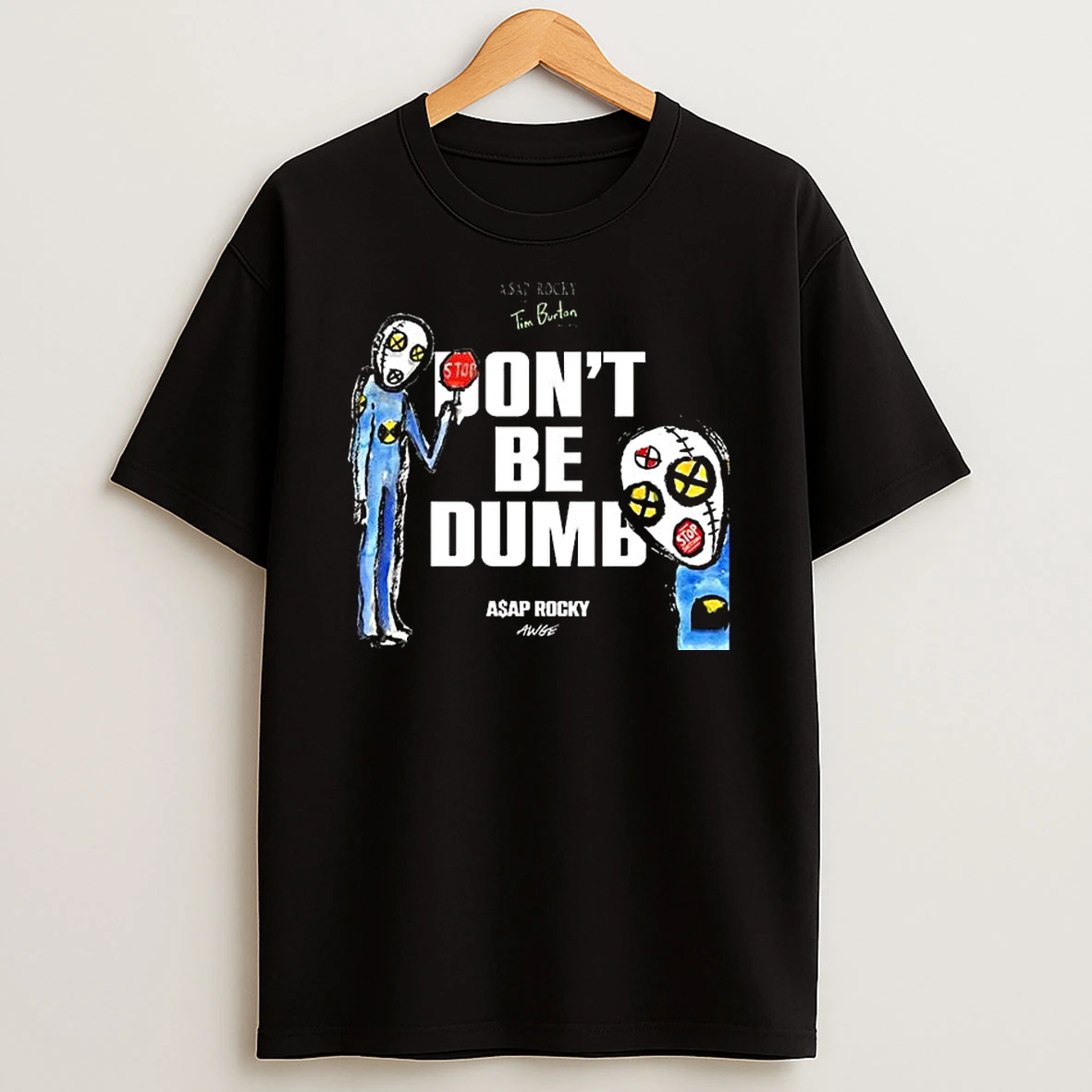 Vflippa Legendusashirt 20251219_121417 88_asap Rocky Album Dont Be Dumb National Nothing Day X Tim Burton T Shirt