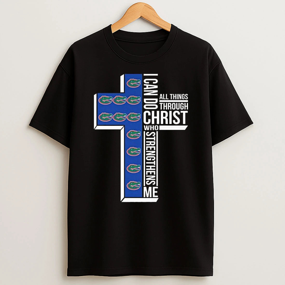 Vflippa Legendusashirt 20251219_121417 88_florida Gators I Can Do All Things Through Christ Who Strengthens Me Cross T Shirt