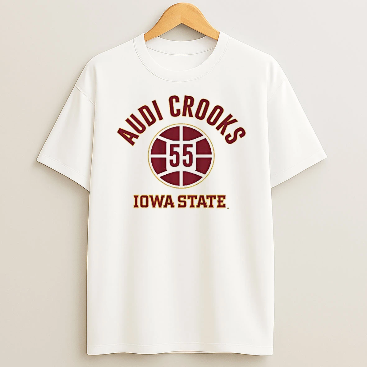Vflippa Legendusashirt 20251219_121417 88_iowa State Basketball Audi Crooks Name Number Ball T Shirt