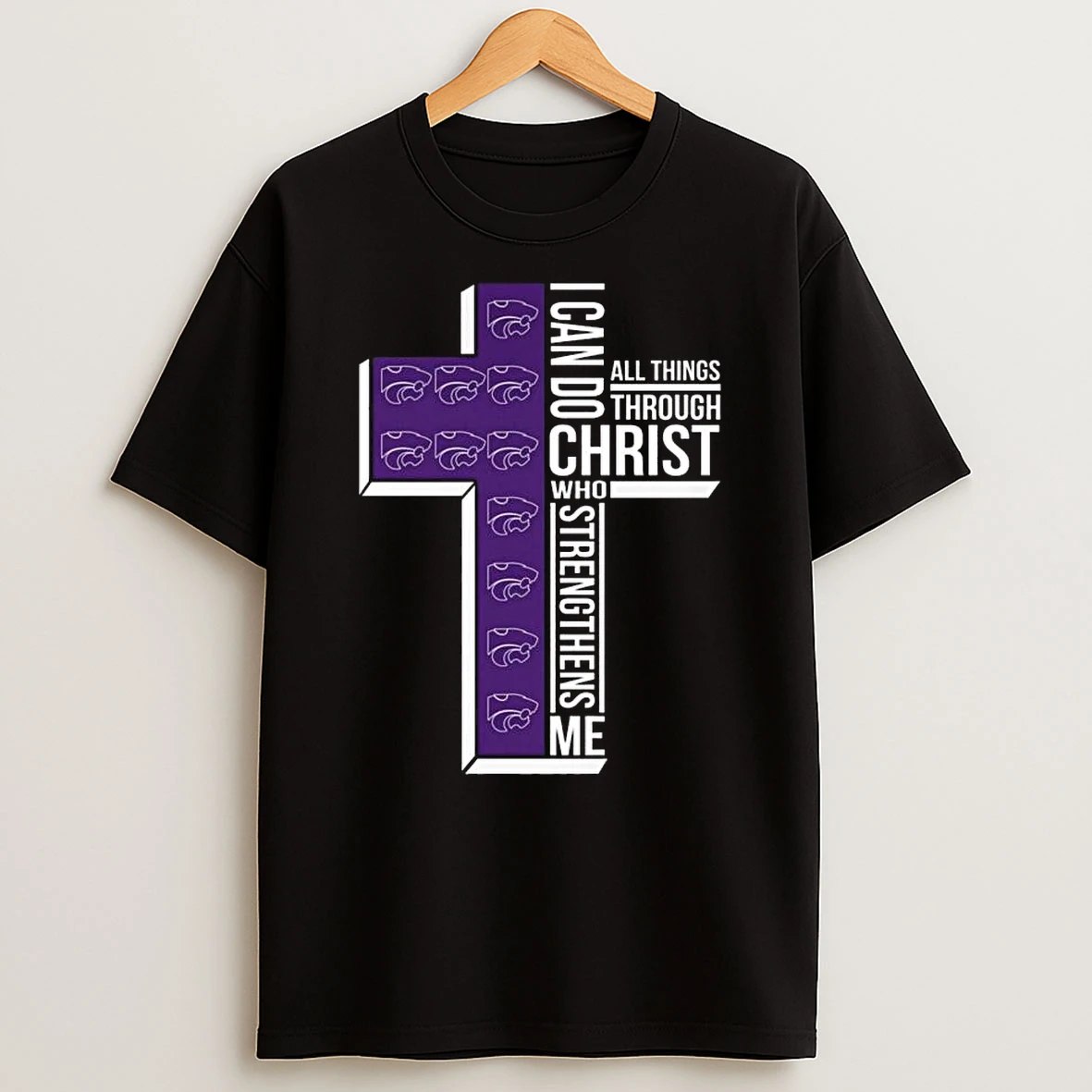 Vflippa Legendusashirt 20251219_121417 88_kansas State Wildcats I Can Do All Things Through Christ Who Strengthens Me Cross T Shirt