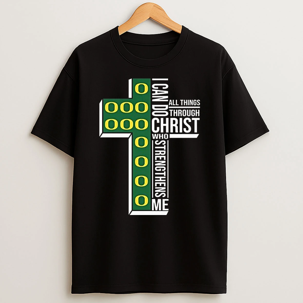 Vflippa Legendusashirt 20251219_125109 55_oregon Ducks I Can Do All Things Through Christ Who Strengthens Me Cross T Shirt