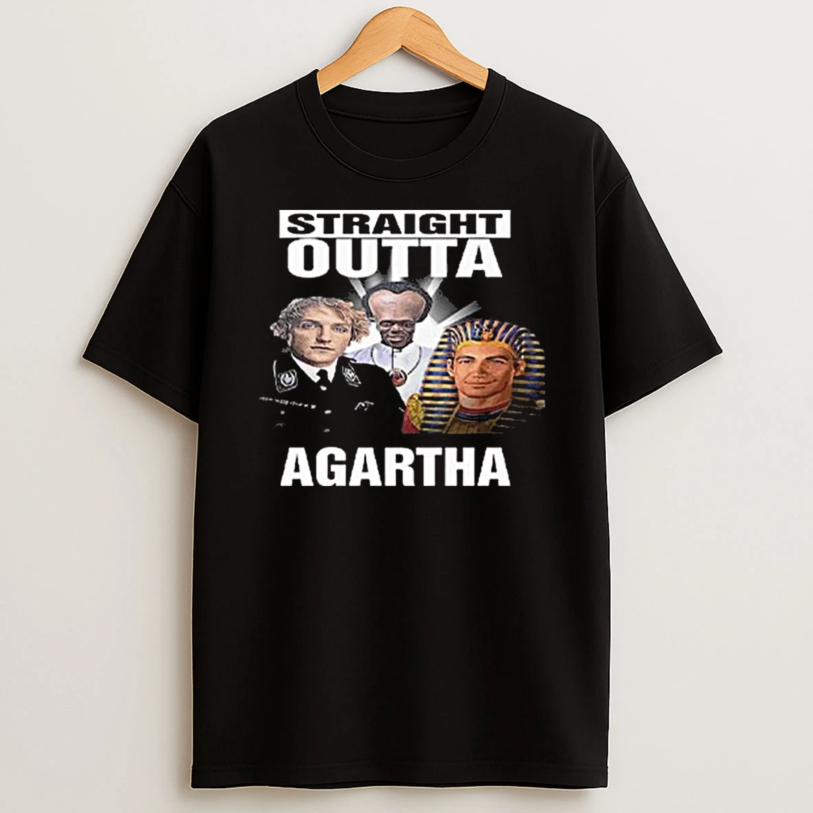 Vflippa Legendusashirt 20251219_125109 55_straight Outta Agartha History Conspiracy Ancient Civilization Parody T Shirt
