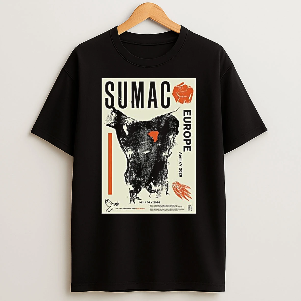 Vflippa Legendusashirt 20251219_125109 55_sumac Europe April Tour 2026 T Shirt