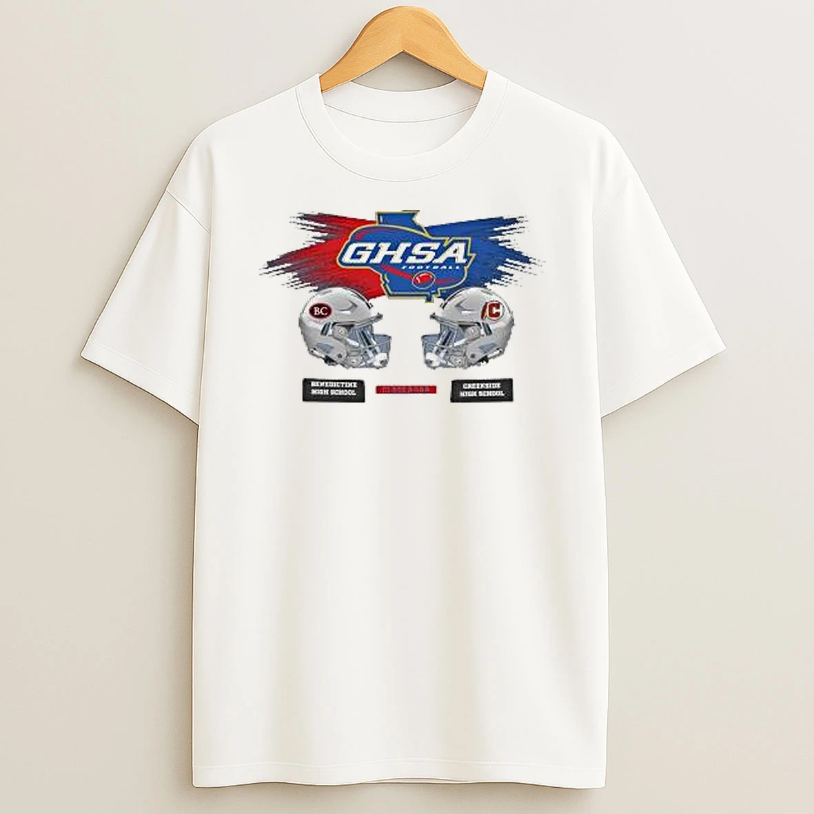 Vflippa Legendusashirt 20251219_162651 35_benedictine High School Vs Creekside High School Head To Head 2025 Ghsa Football Performance T Shirt