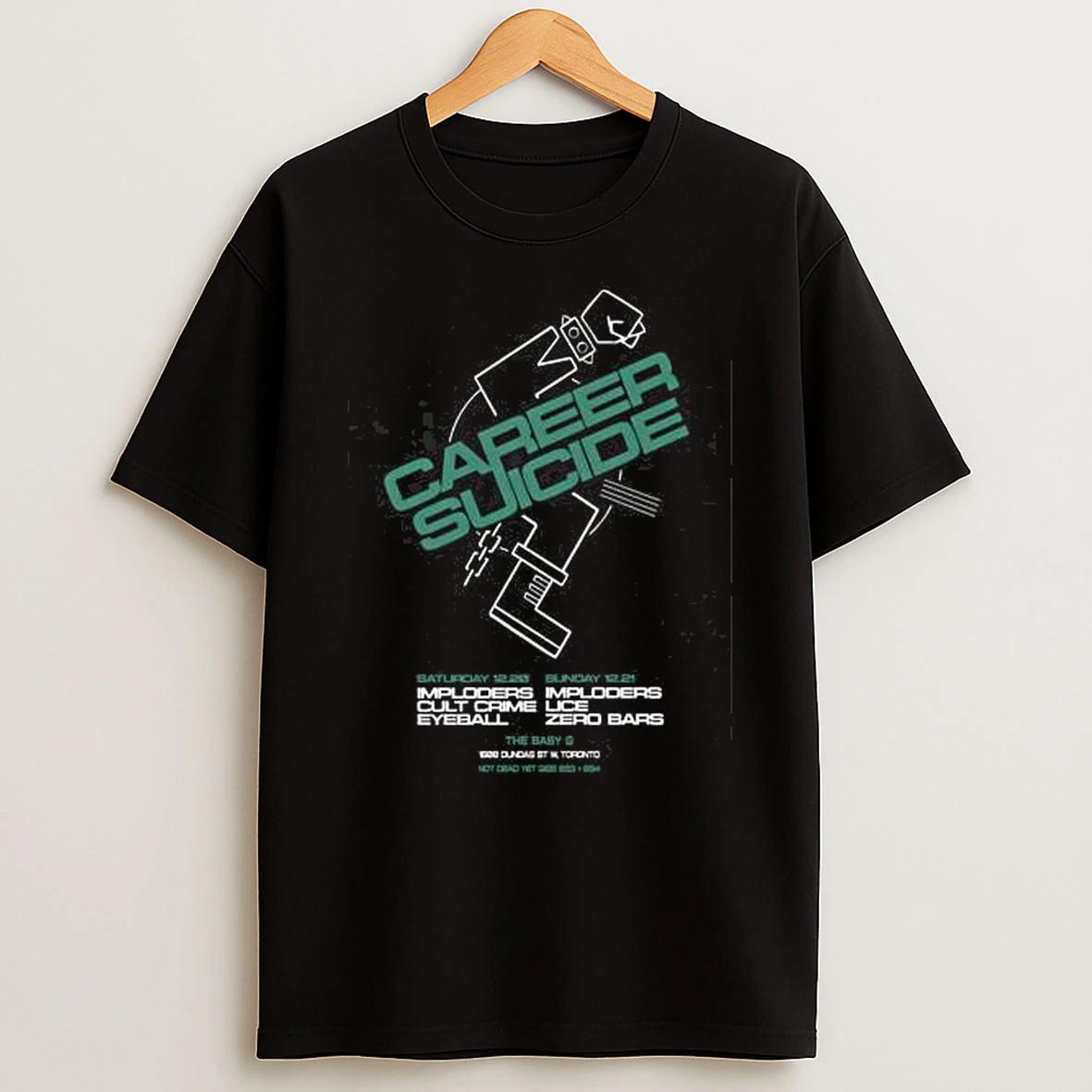 Vflippa Legendusashirt 20251219_164949 60_career Suicide Toronto On December 20 21 2025 Concert T Shirt