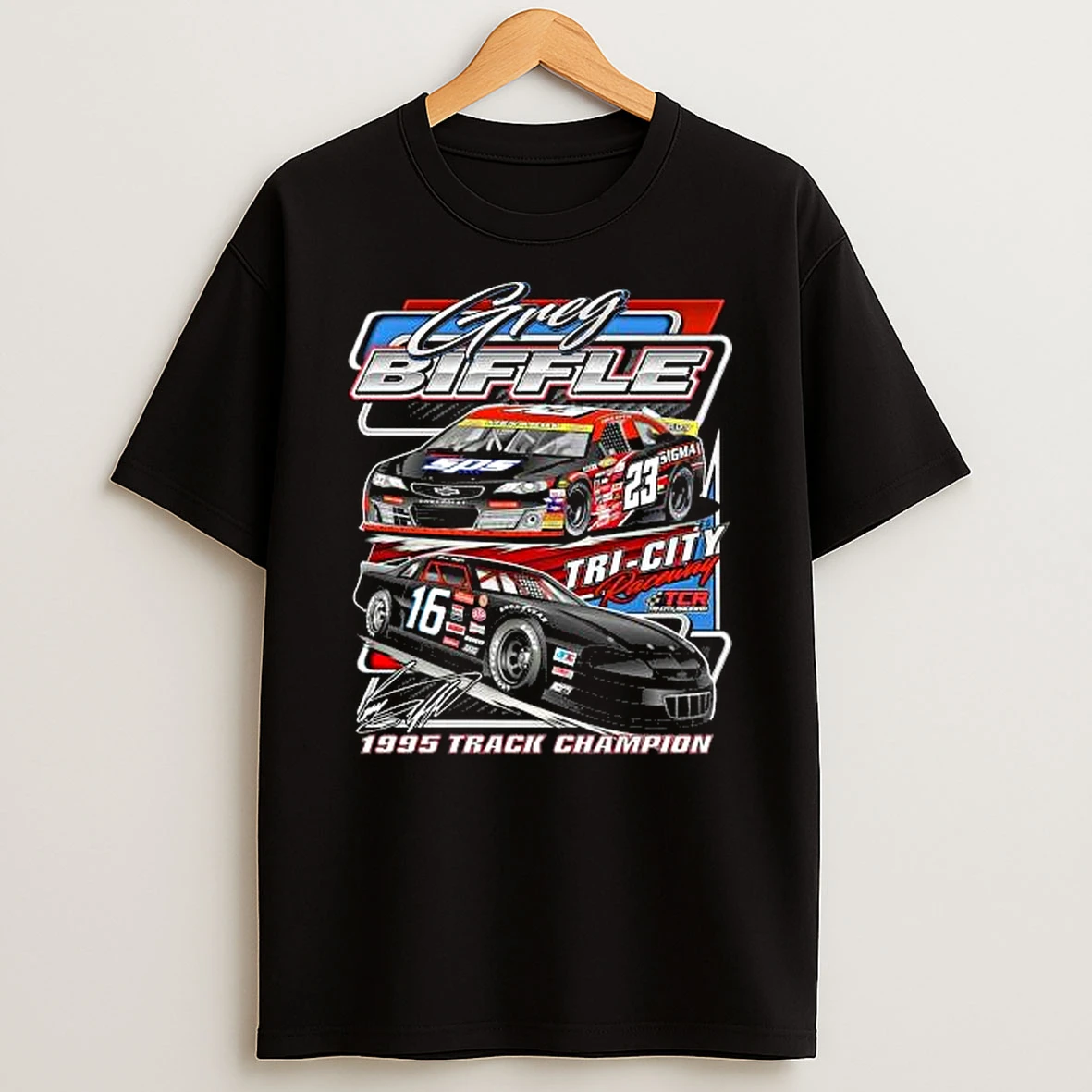 Vflippa Legendusashirt 20251219_164949 60_greg Biffle 2025 Arca Past Present Sps Racing T Shirt
