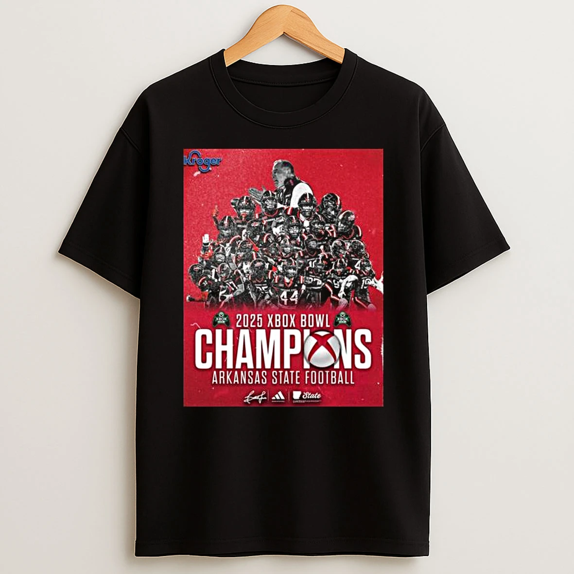 Vflippa Legendusashirt 20251219_230105 73_arkansas State Red Wolves Football Are 2025 Xbox Bowl Champions T Shirt