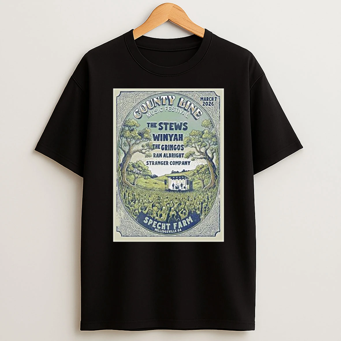 Vflippa Legendusashirt 20251219_230105 73_county Line Music Festival Milledgeville Ga March 7 2026 Concert T Shirt