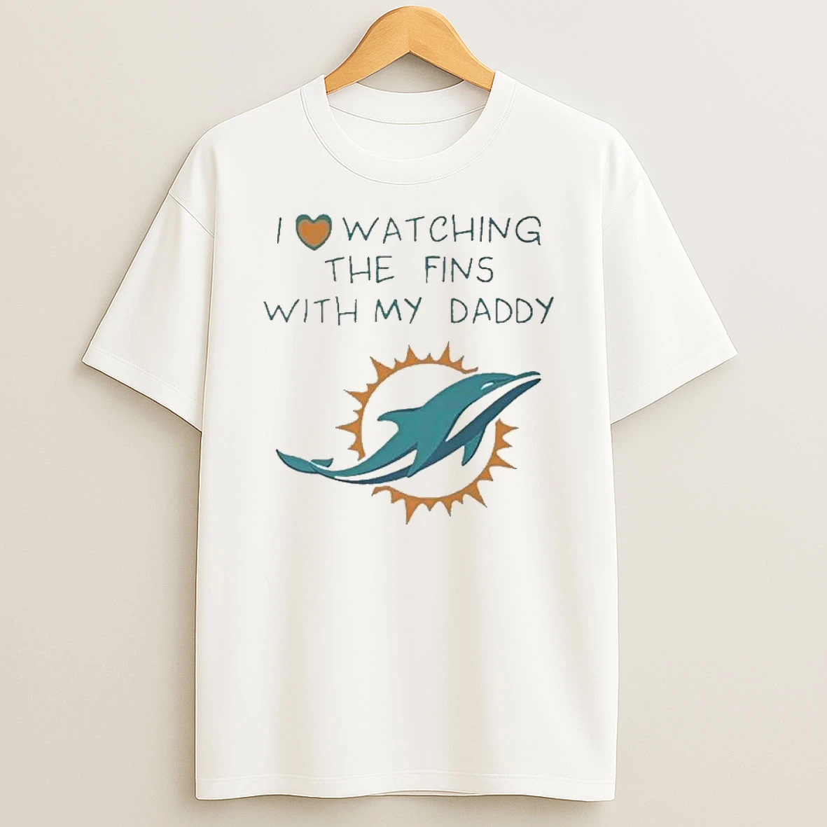 Vflippa Legendusashirt 20251219_230105 73_miami Dolphins Love Watching Fins With Daddy Baby T Shirt