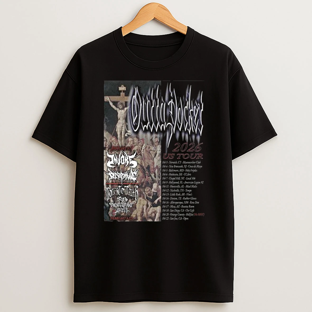 Vflippa Legendusashirt 20251219_232350 33_outta Pocket Us Tour February 2026 T Shirt