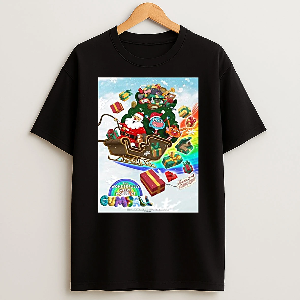 Vflippa Legendusashirt 20251219_232350 33_the Wonderfully Weird World Of Gumball Season 3 And 4 T Shirt