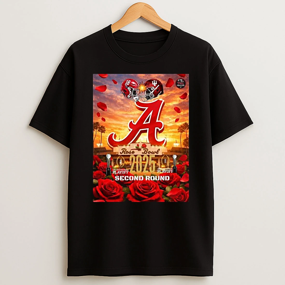 Vflippa Legendusashirt 20251222_100135 100_alabama Crimson Tide Vs Indiana Hoosiers 2025 Rose Bowl Cfp Second Round T Shirt