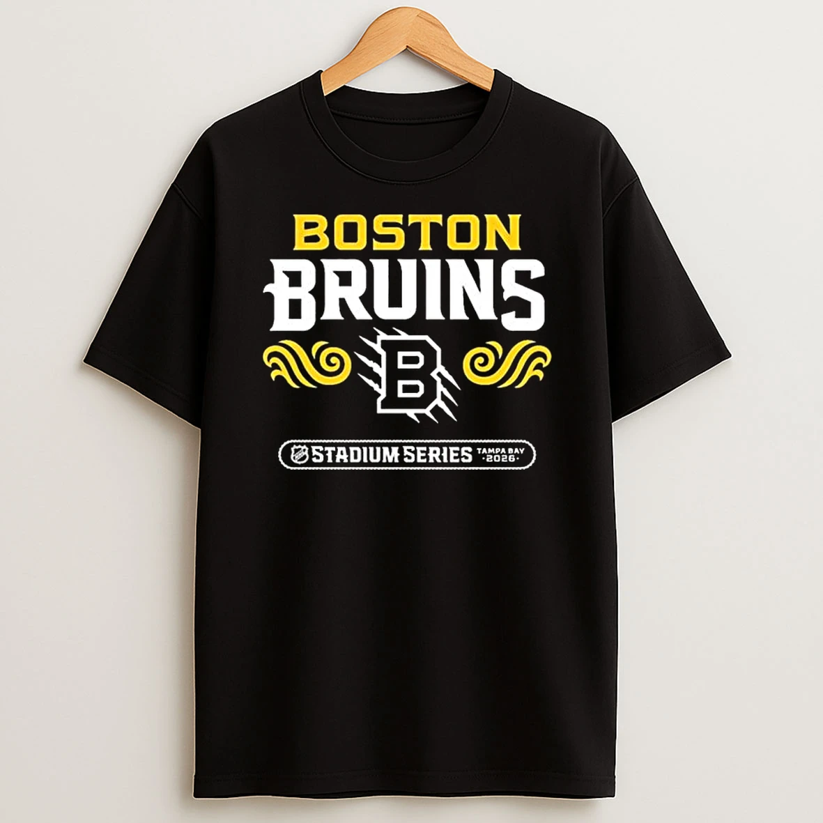 Vflippa Legendusashirt 20251222_100135 100_boston Bruins 2026 Nhl Stadium Series Richmond Stacked T Shirt
