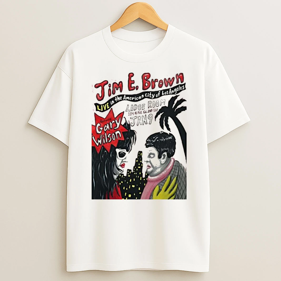 Vflippa Legendusashirt 20251222_100135 100_jim E Brown Lodge Room Highland Park In Los Angeles Ca Jan 9 2026 T Shirt