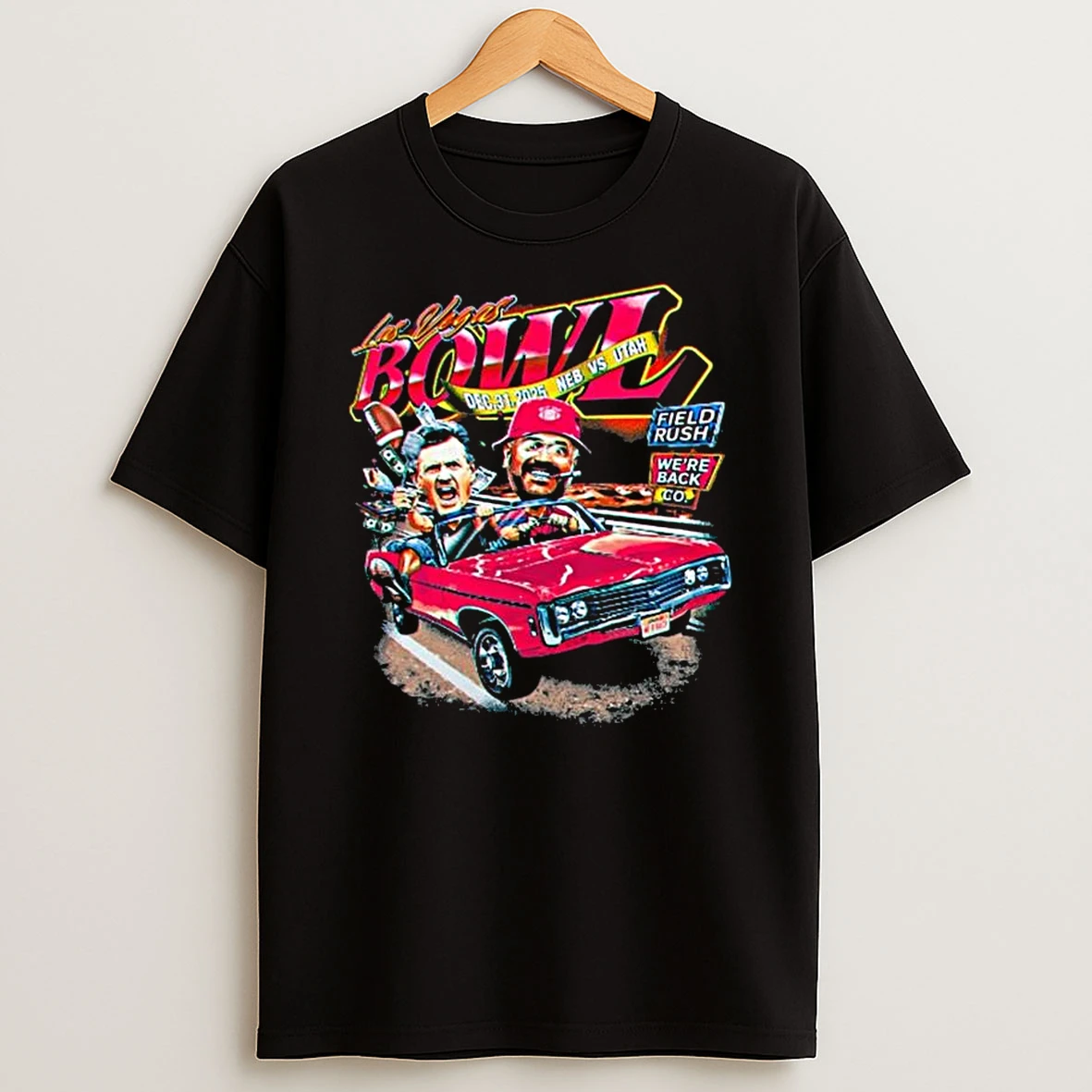 Vflippa Legendusashirt 20251222_100135 100_nebraska Vs Utah Field Rush Were Back Co Las Vegas Bowl Dec 31 2025 T Shirt