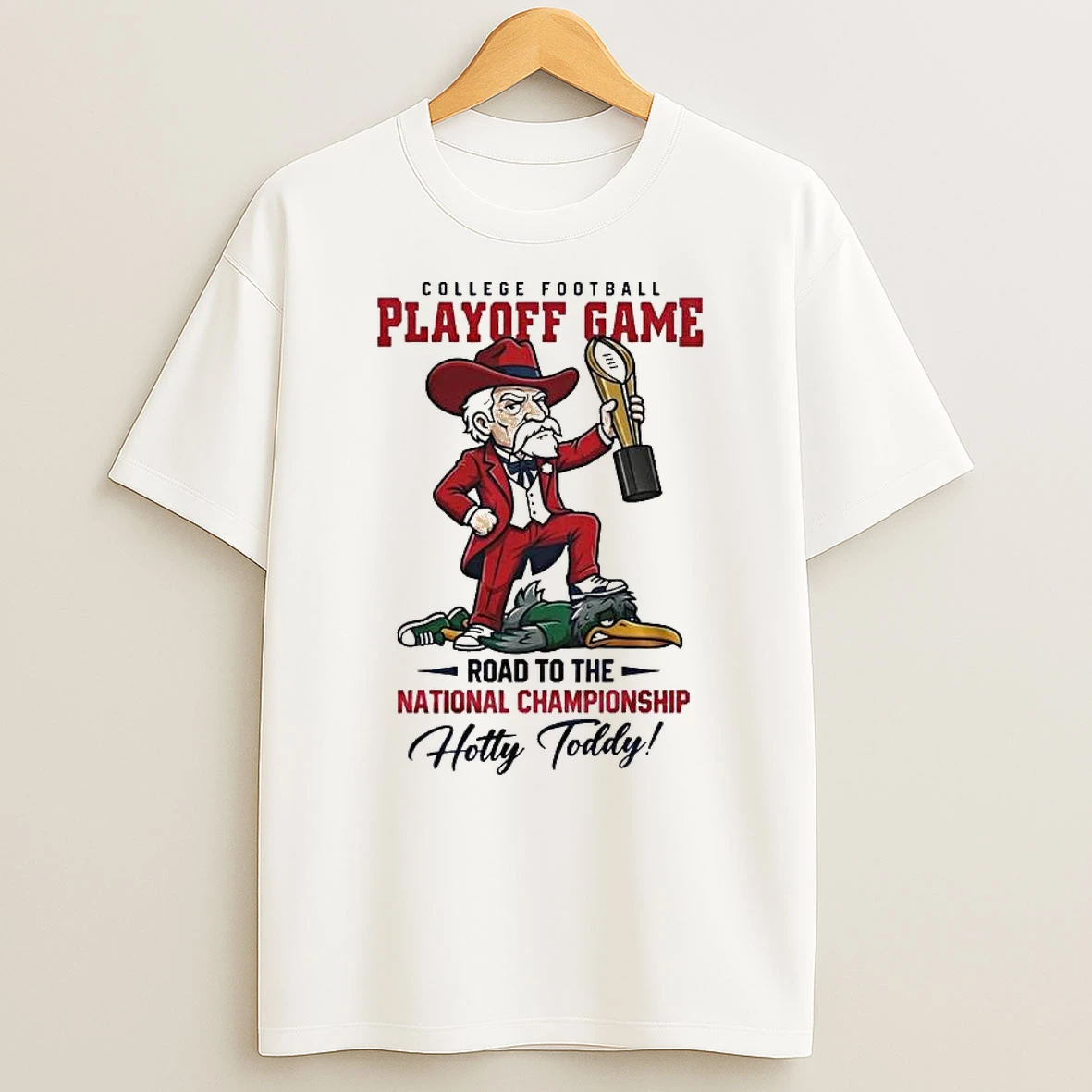 Vflippa Legendusashirt 20251222_100135 100_ole Miss Rebels Ncaa College Football Playoff Game Road To The National Championship Hotty Toddy Mascot 2025 T Shirt