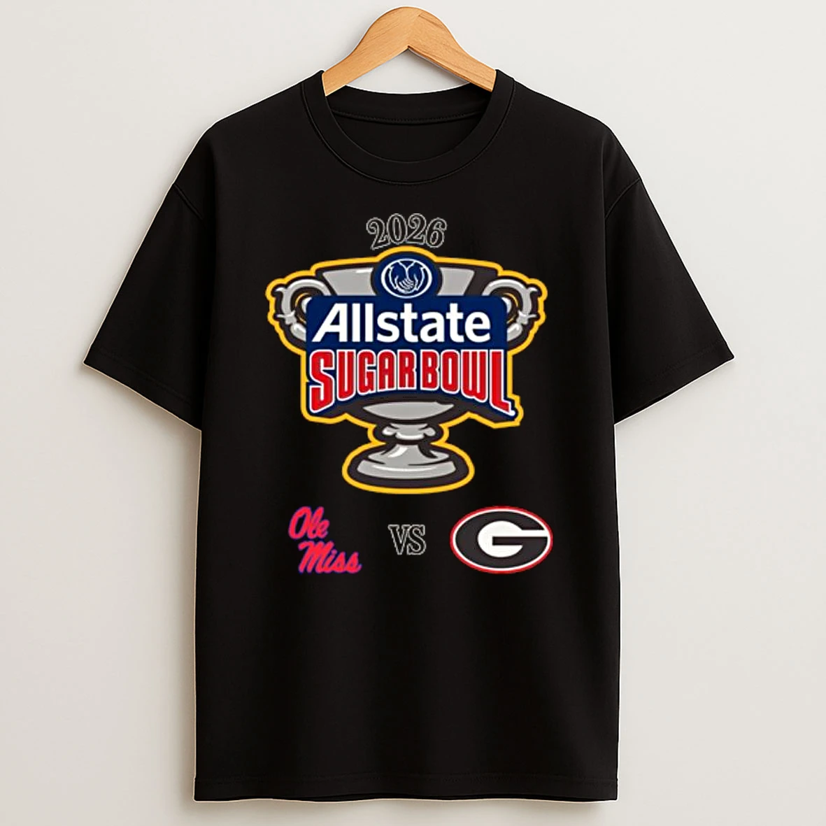 Vflippa Legendusashirt 20251222_100135 100_ole Miss Vs Georgia Cfp Quarterfinal Allstate Sugar Bowl Caesars Superdome January 1st 2026 T Shirt