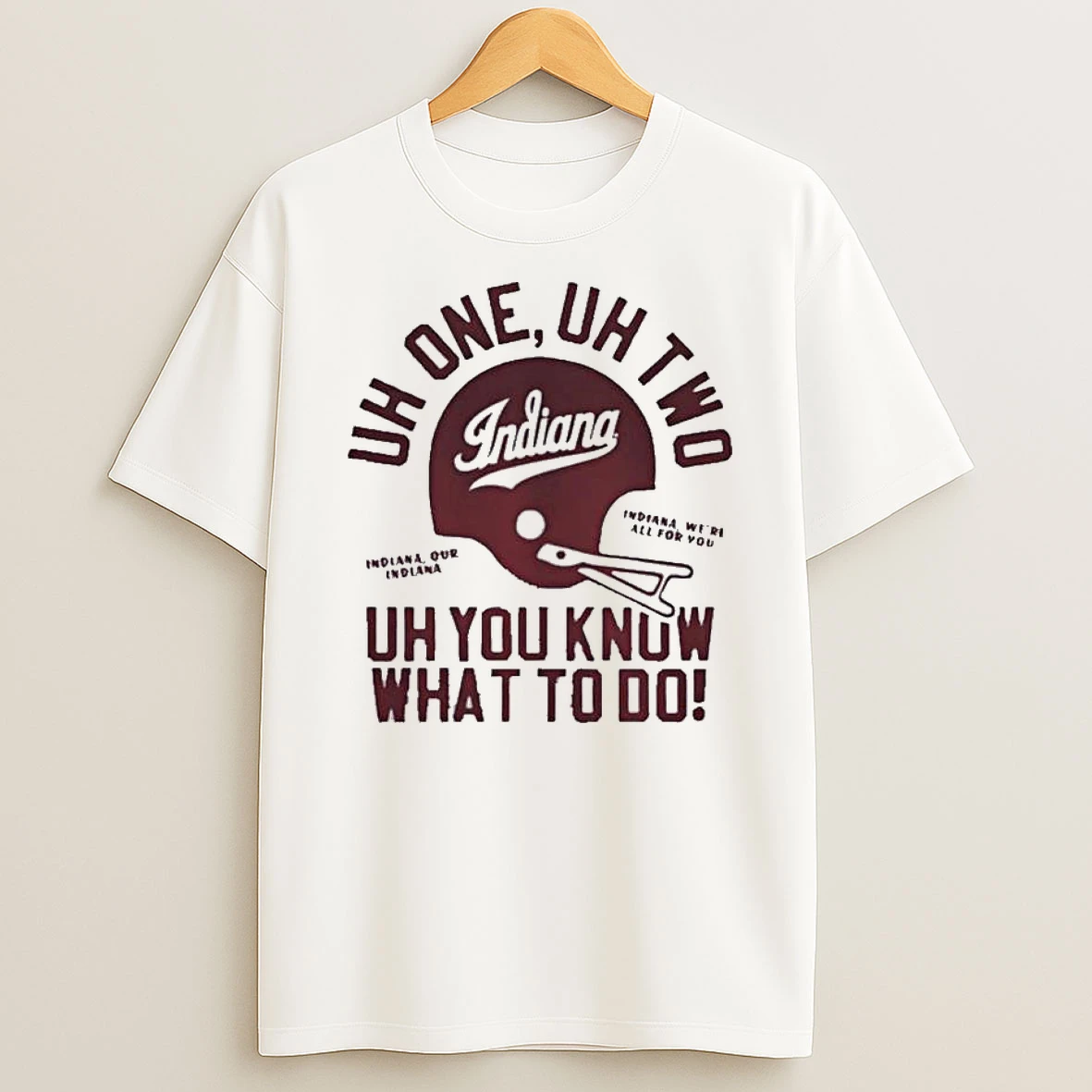 Vflippa Legendusashirt 20251222_100135 100_uh One Uh Two Uh You Know What To Do Indiana Hoosiers Football 2025 T Shirt