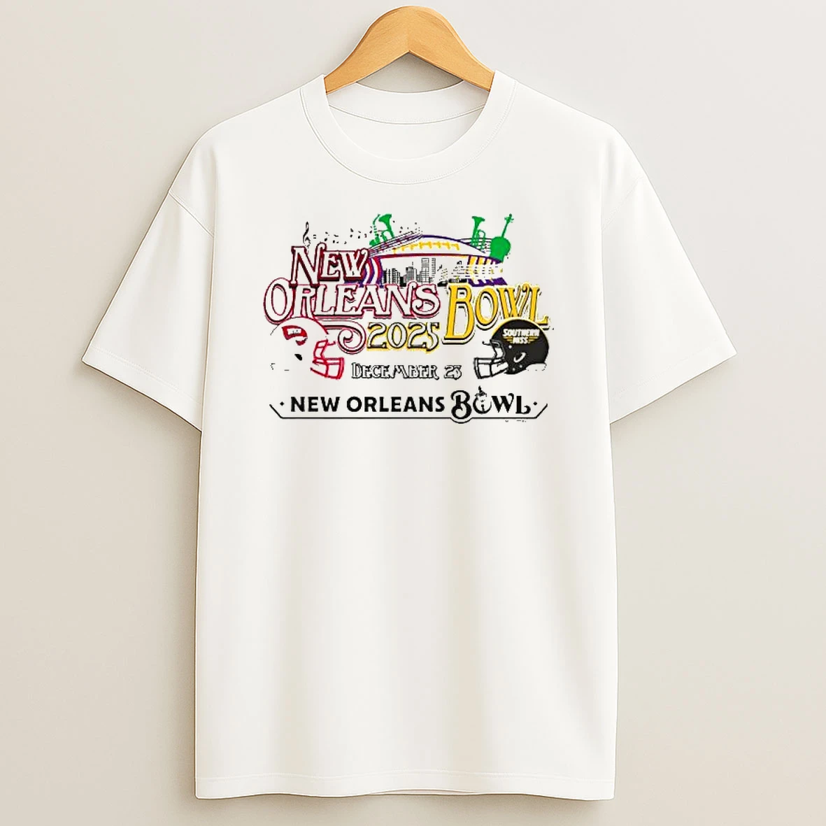 Vflippa Legendusashirt 20251222_100135 100_western Kentucky Hilltoppers Vs Southern Miss Golden Eagles 2025 New Orleans Bowl Music City Dec 23 2025 Helmet T Shirt