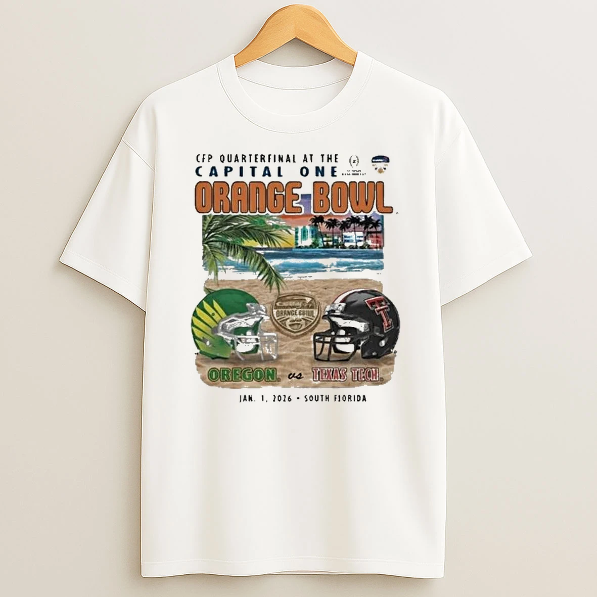 Vflippa Legendusashirt 20251222_114320 14_oregon Ducks Vs Texas Tech Red Raiders 2026 Cfp Capital One Orange Bowl Sobe Showdown T Shirt
