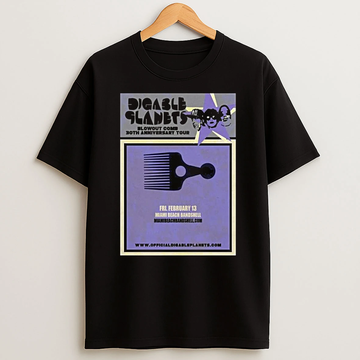 Vflippa Legendusashirt 20251222_123106 53_digable Planets At Miami Beach Bandshell In Miami Fl On Feb 13 2026 T Shirt