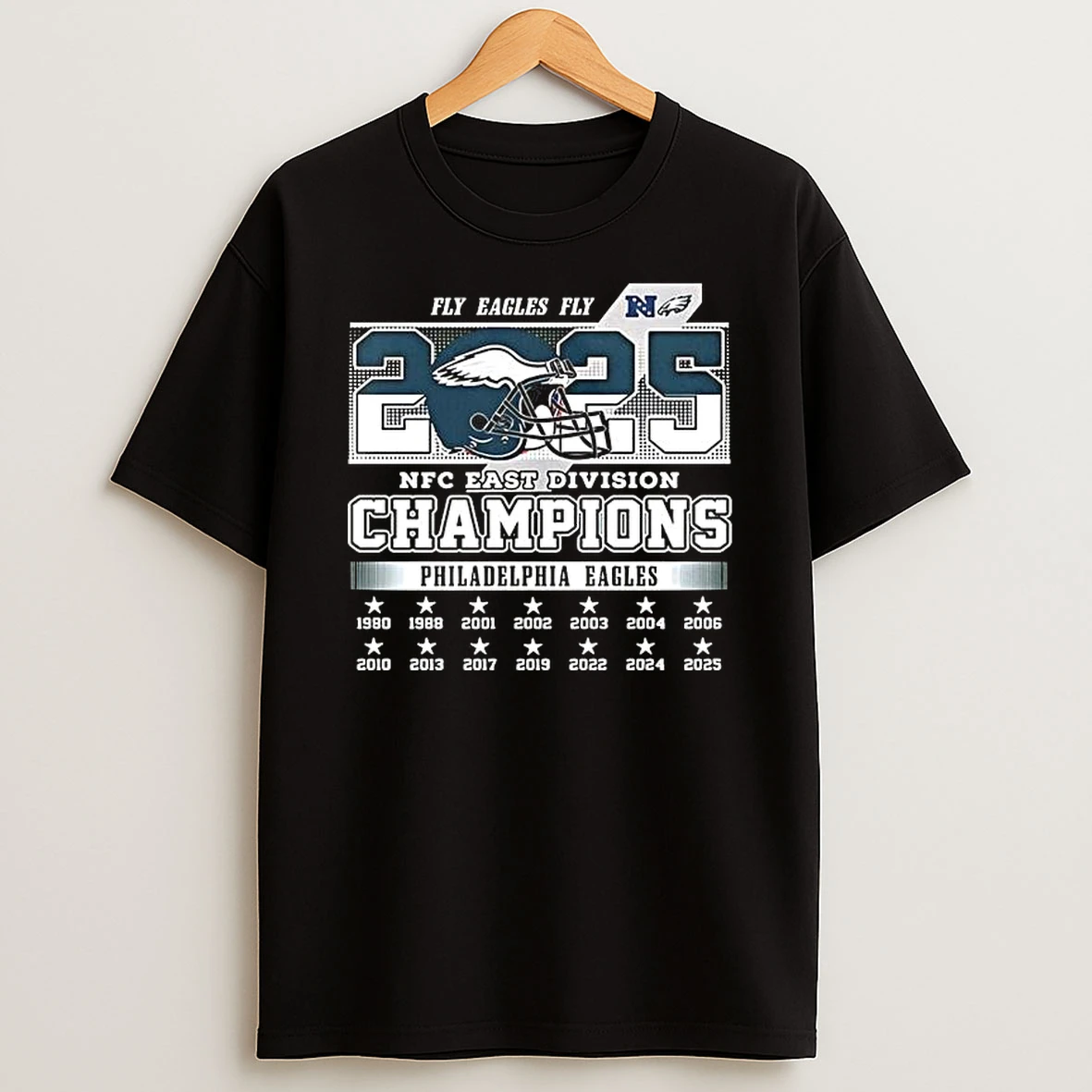 Vflippa Legendusashirt 20251222_123106 53_fly Eagles Fly 2025 Nfc East Division Champions Philadelphia Eagles T Shirt