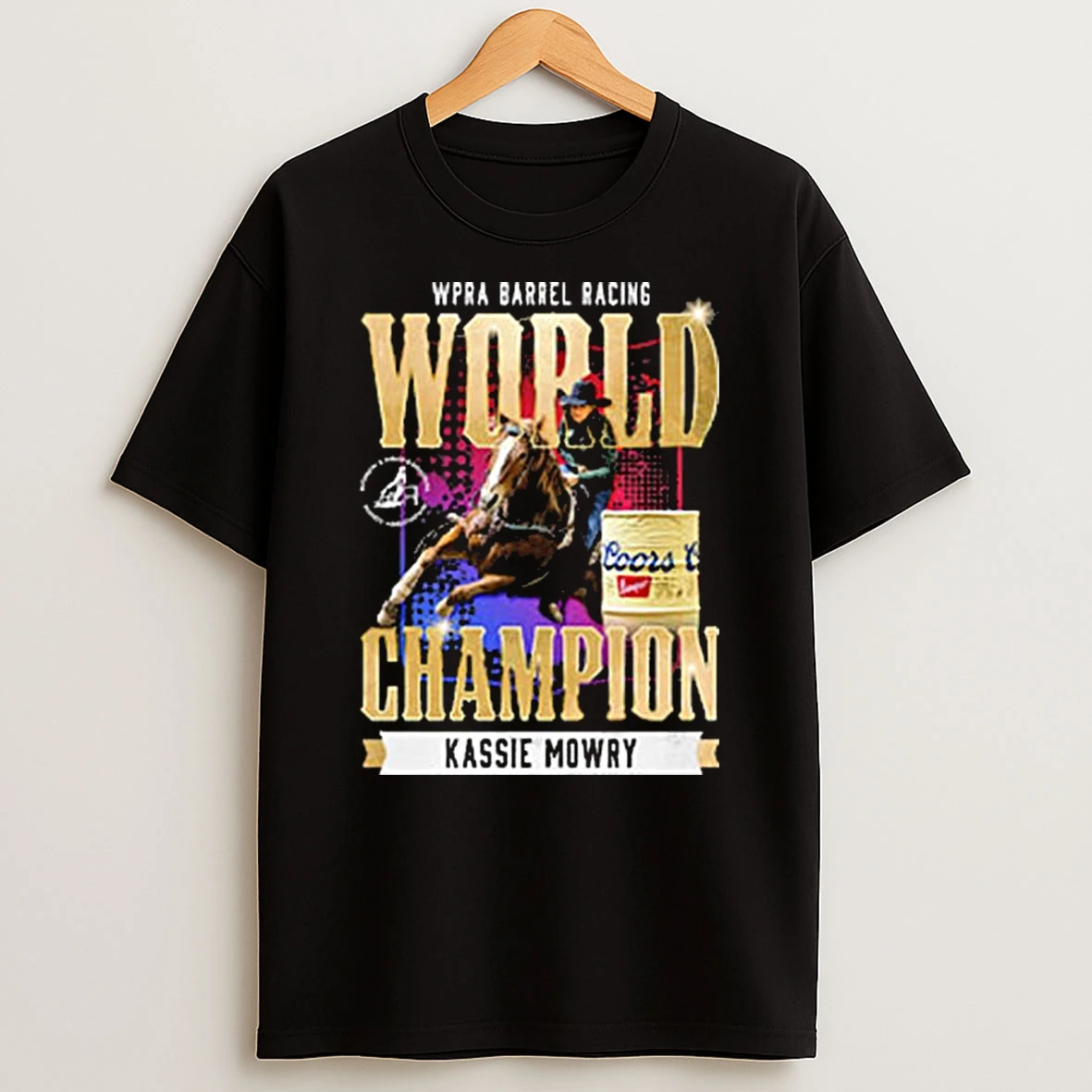 Vflippa Legendusashirt 20251222_123106 53_kassie Mowry Nfr 2025 Prca Barrel Racing World Champion T Shirt