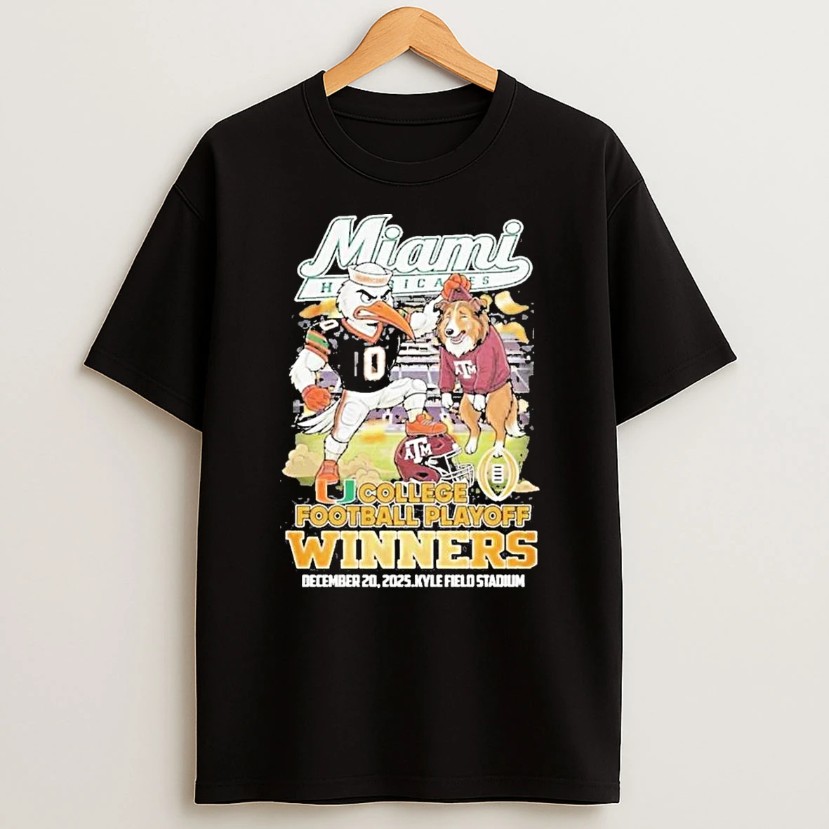 Vflippa Legendusashirt 20251222_123106 53_miami Hurricanes Win The College Football Playoff Game Against Texas Am Aggies On December 20 2025 At Kyle Field Stadium T Shirt