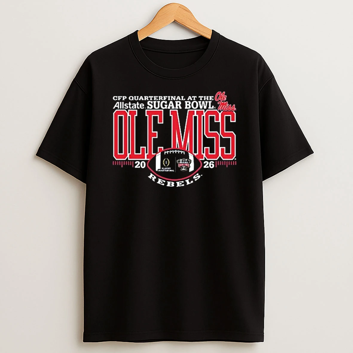 Vflippa Legendusashirt 20251222_123106 53_ole Miss Rebels Football 2026 Sugar Bowl T Shirt