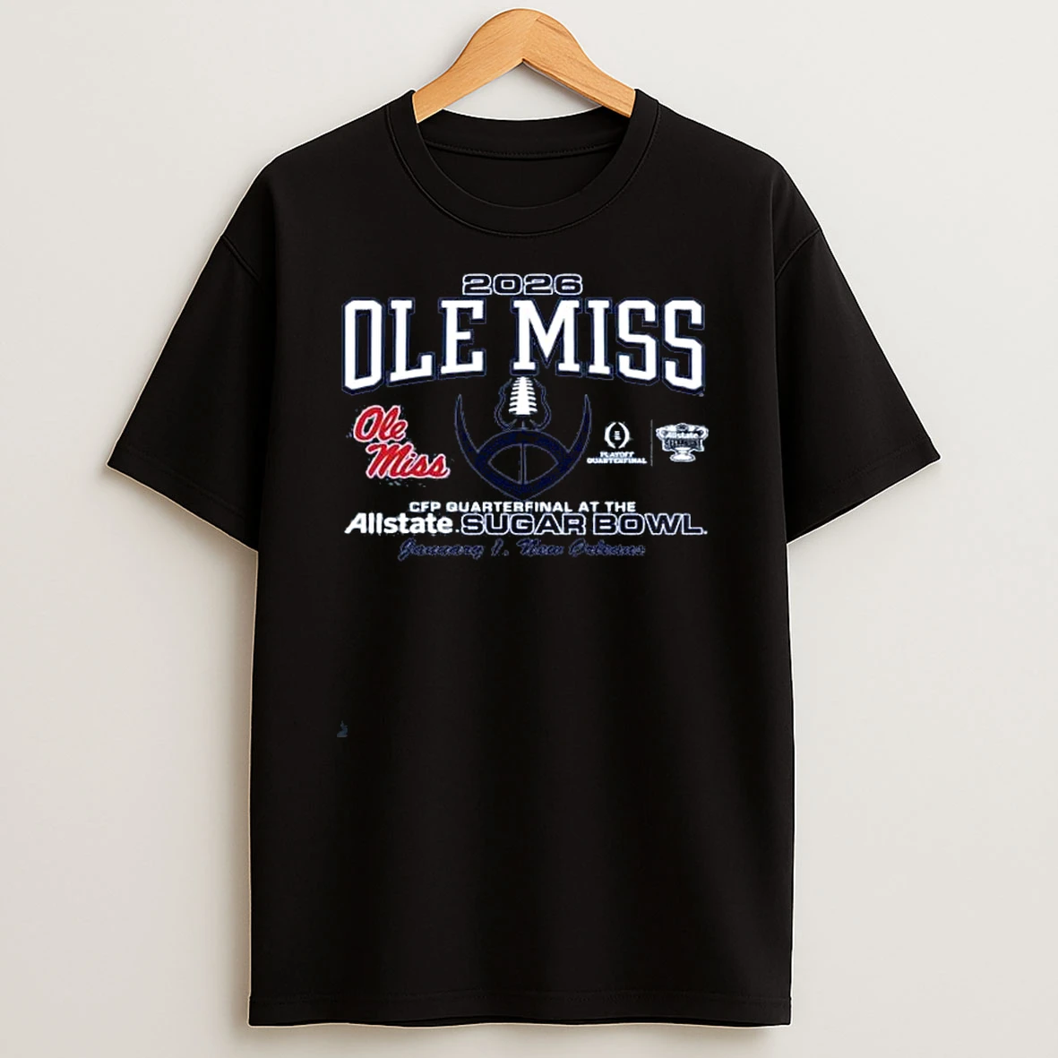 Vflippa Legendusashirt 20251222_123106 53_ole Miss Rebels Football Sugar Bowl Bound Cfp Quarterfinal At The Allstate Sugar Bowl January New Orleans 2026 T Shirt