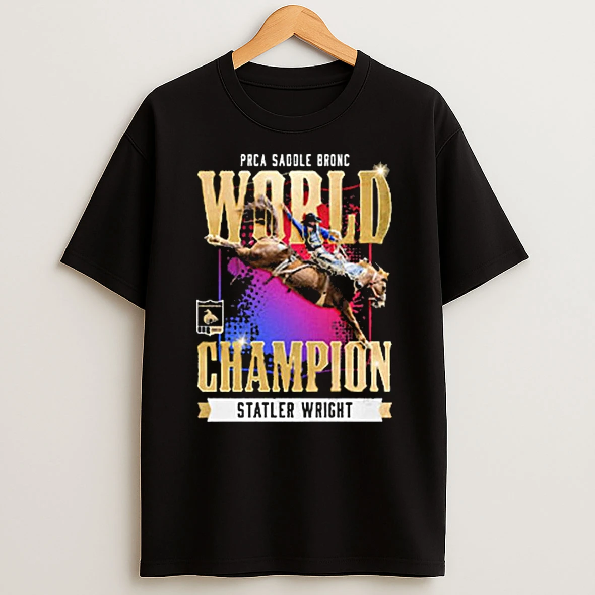 Vflippa Legendusashirt 20251222_123106 53_stetson Wright Nfr 2025 Prca Saddle Bronc World Champion T Shirt