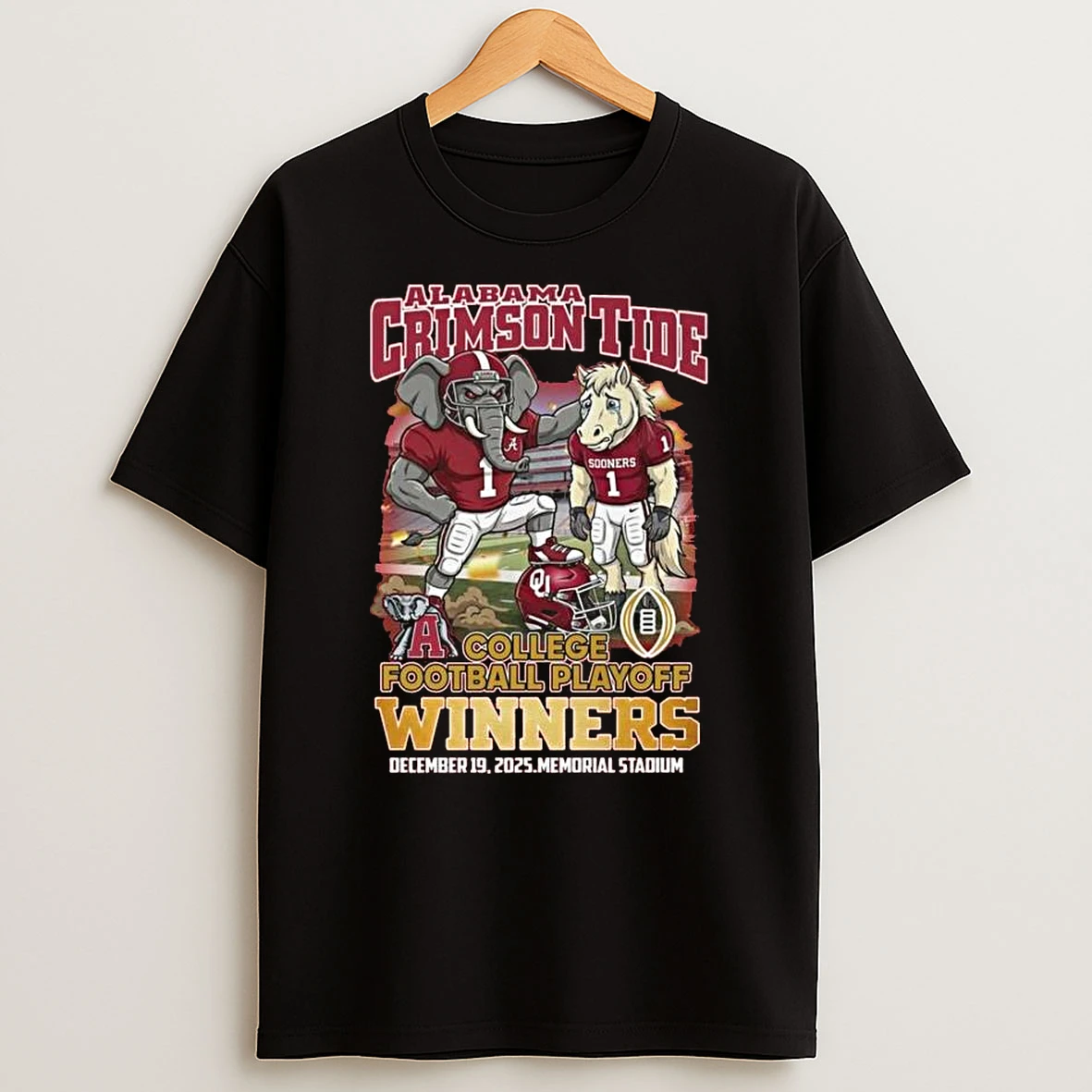 Vflippa Legendusashirt 20251222_130533 68_alabama Crimson Tide College Football Playoff Winners Dec 19 2025 Memorial Stadium Mascot T Shirt