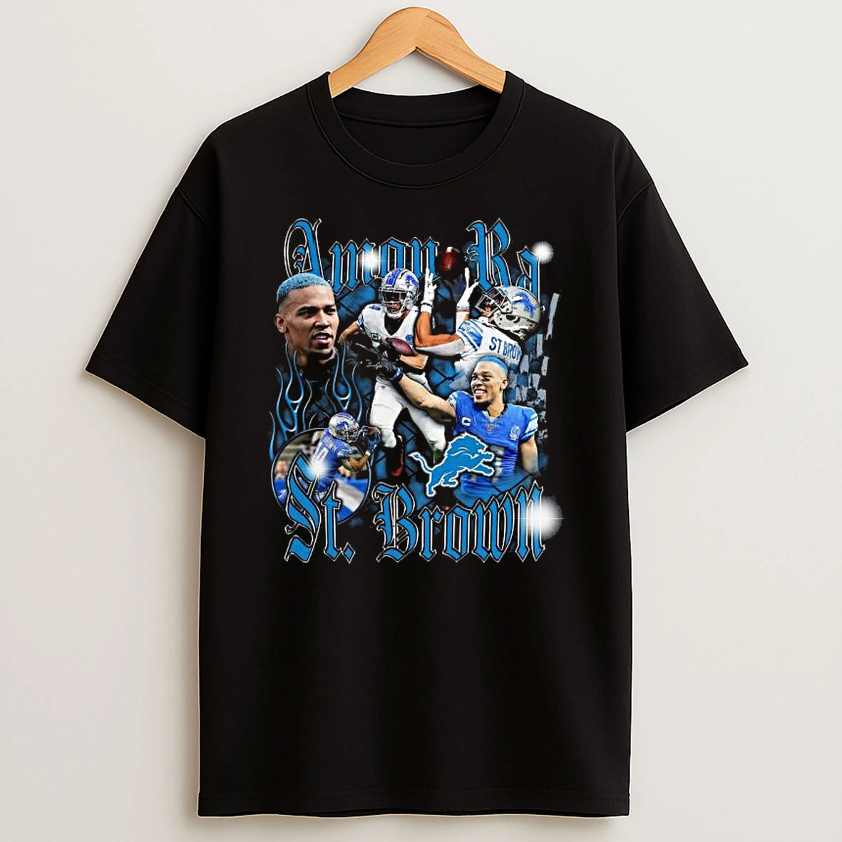Vflippa Legendusashirt 20251222_130533 68_amon Ra St Brown Detroit Lions Notorious T Shirt