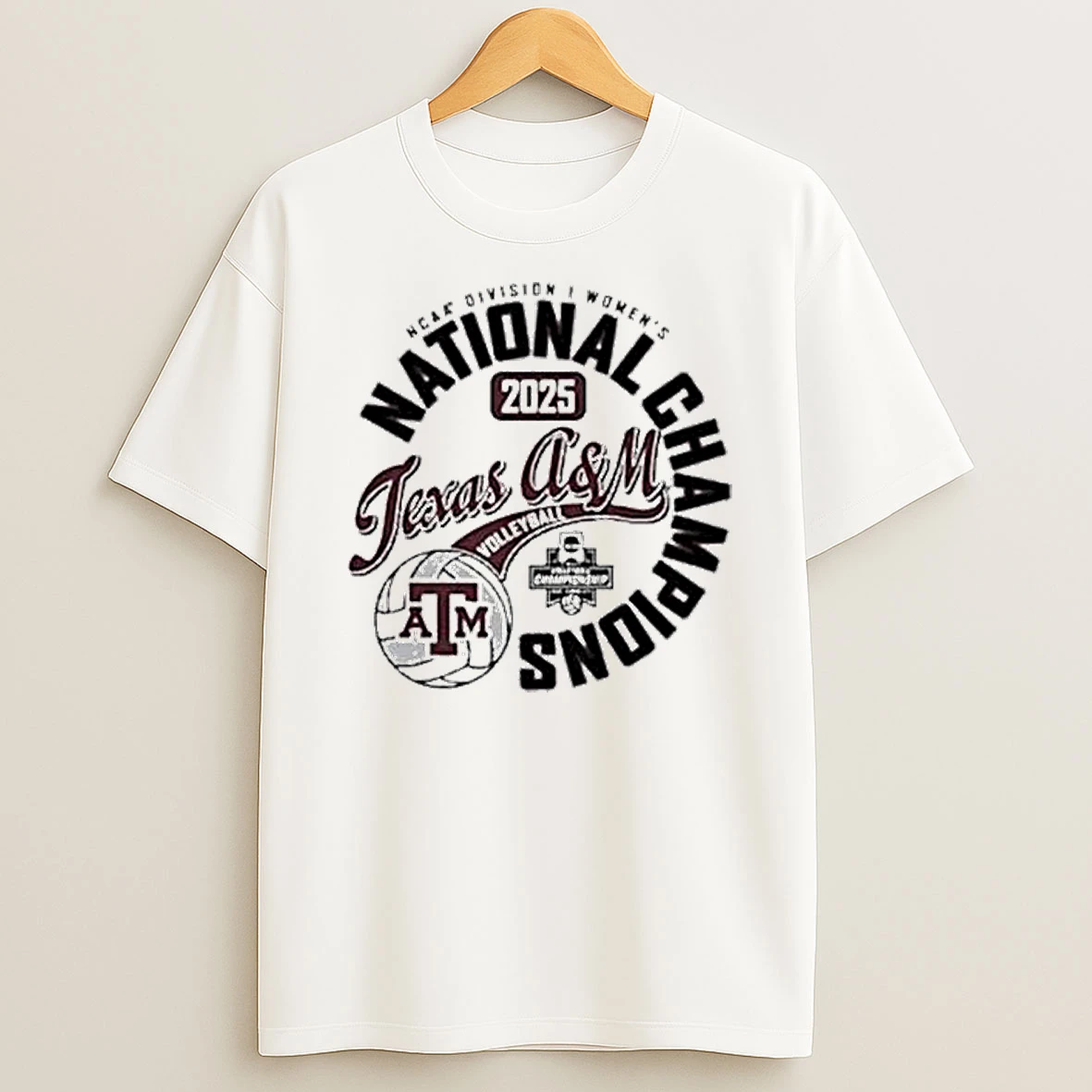 Vflippa Legendusashirt 20251222_163500 28_texas Am Aggies 2025 Ncaa Division I Womens Volleyball National Champions T Shirt