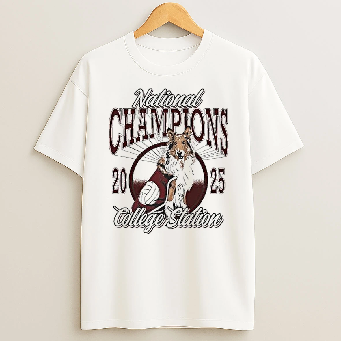 Vflippa Legendusashirt 20251222_163500 28_texas Am Aggies National Champions Volleyball 2025 Mascot T Shirt