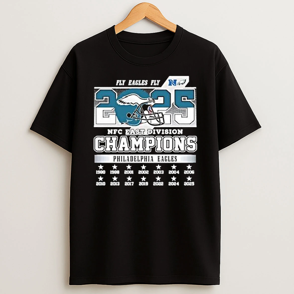 Vflippa Legendusashirt 20251222_170544 112_fly Eagles Fly Nfc East 2025 Champions Philadelphia Eagles T Shirt