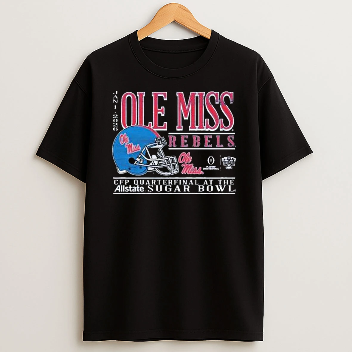 Vflippa Legendusashirt 20251222_170544 112_ole Miss Rebels Football 2025 Sugar Bowl Bound T Shirt