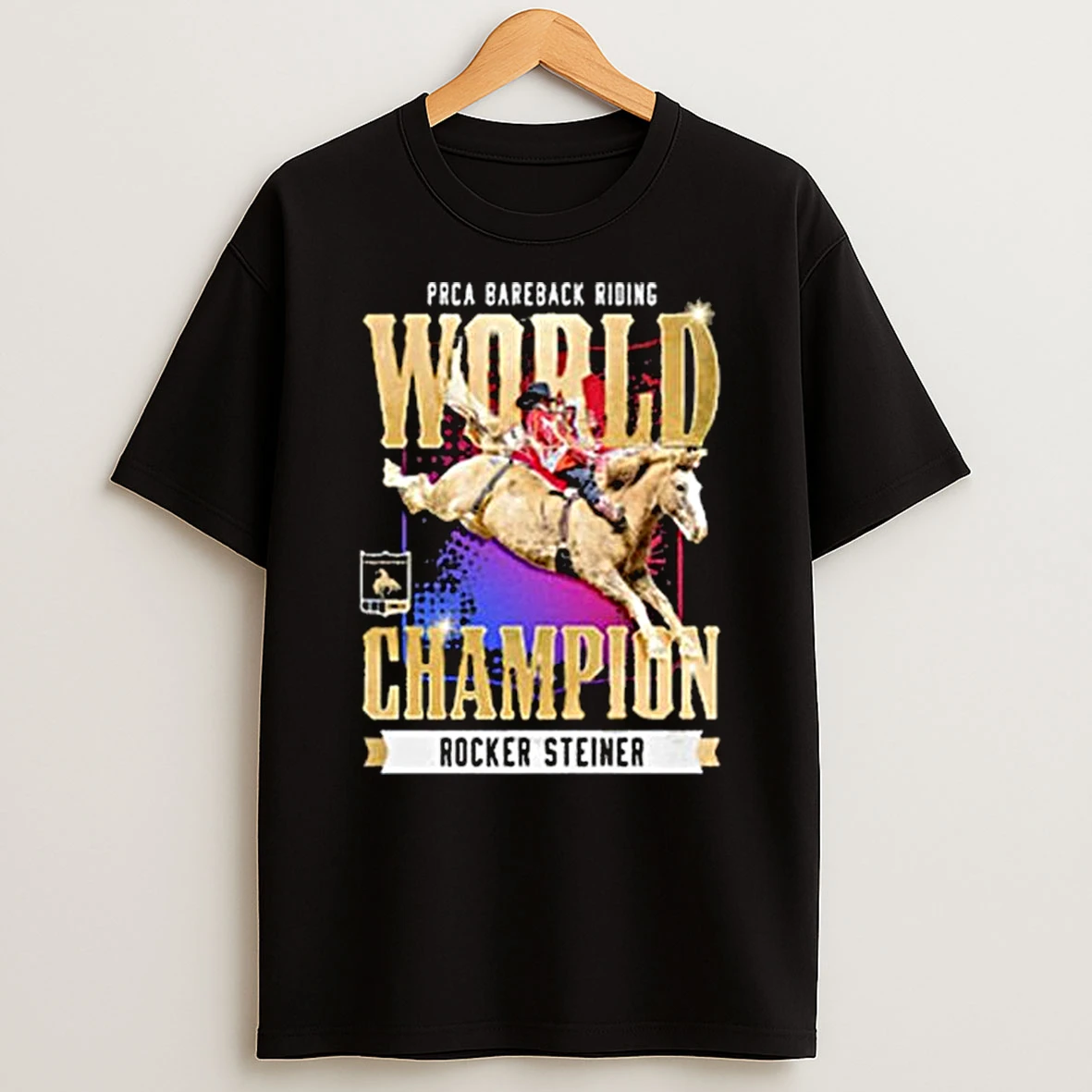 Vflippa Legendusashirt 20251222_170544 112_rocker Steiner Nfr 2025 Prca Bareback Riding World Champion T Shirt